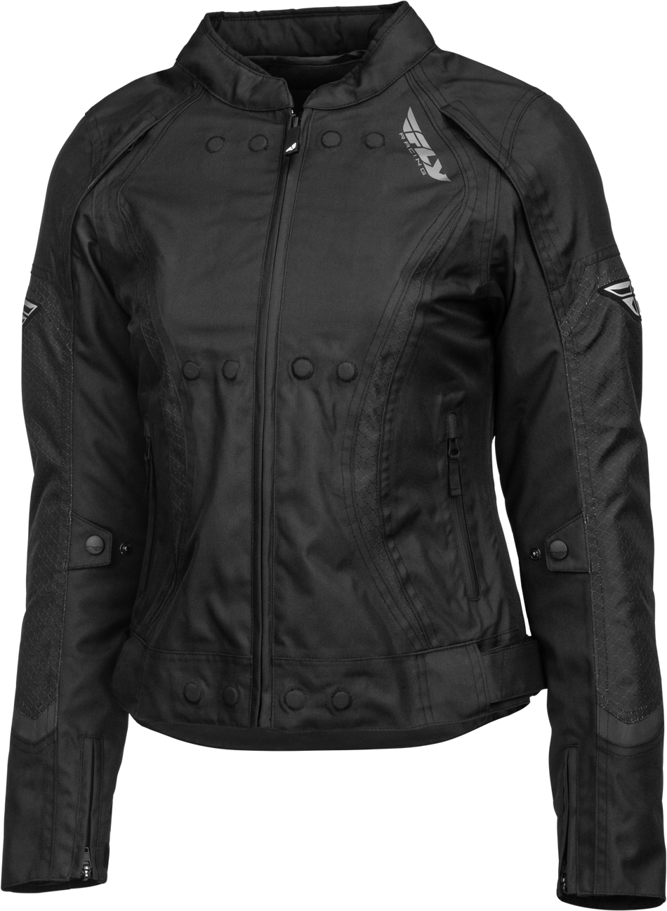 FLY RACING Women's Butane Jacket Black 3x 477-70403X