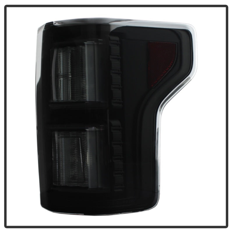 Spyder 18-19 Ford F-150 (w/o Blind Spot Sensor) LED Tail Lights - Blk Smk (ALT-YD-FF15018-LED-BSM) 5085672