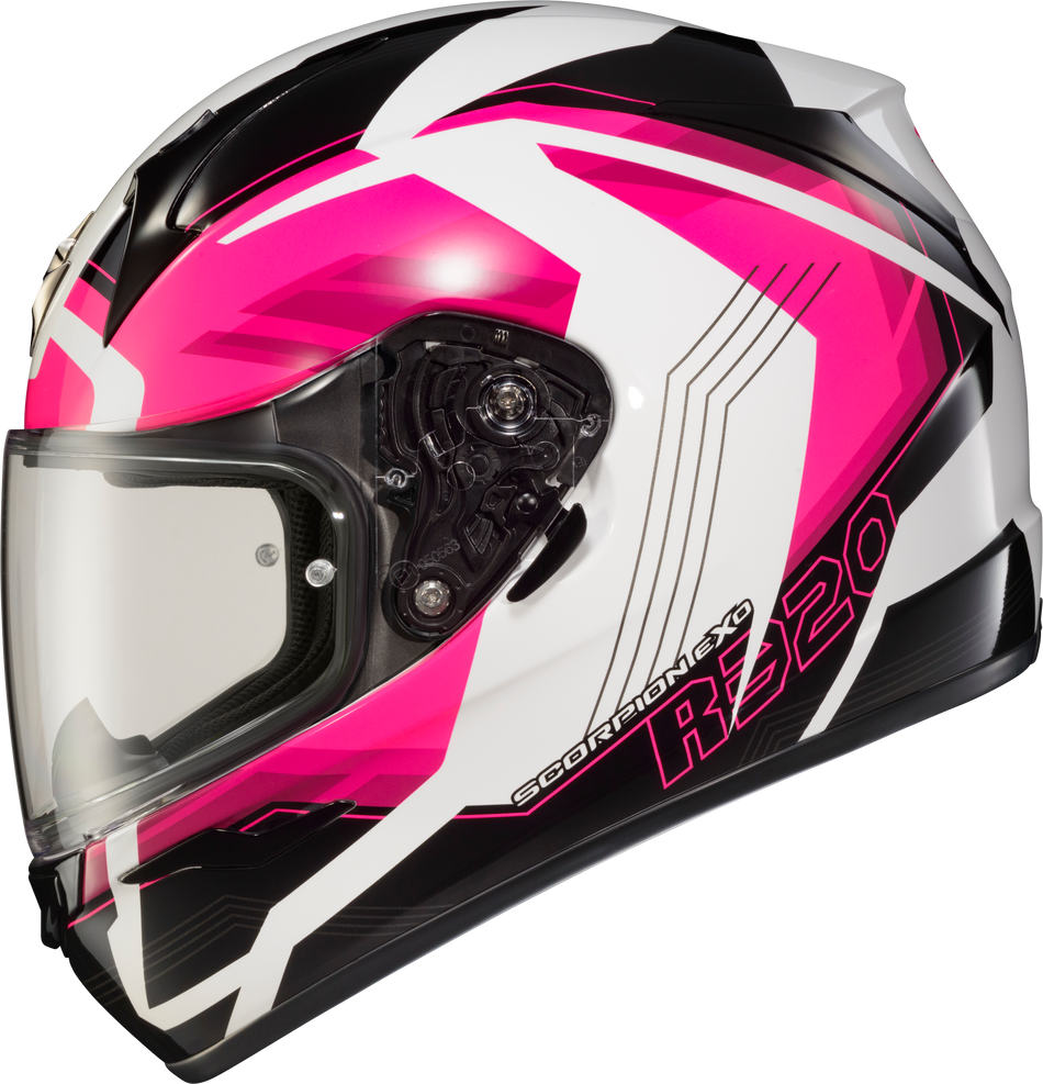 SCORPION EXO Exo-R320 Full-Face Helmet Hudson Pink 2x 32-2027