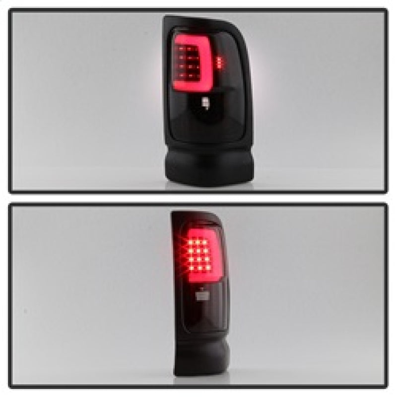 xTune Dodge Ram 1500 94-01 Tail Lights - Light Bar LED - Black ALT-ON-DRAM94V3-LBLED-BSM 9038877