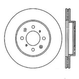 StopTech Power Slot 90-01 Integra (exc. Type R) /90-05 Civic EX/94-95 Civic SI wABS/99-03 Civic SI/ 126.40021SL