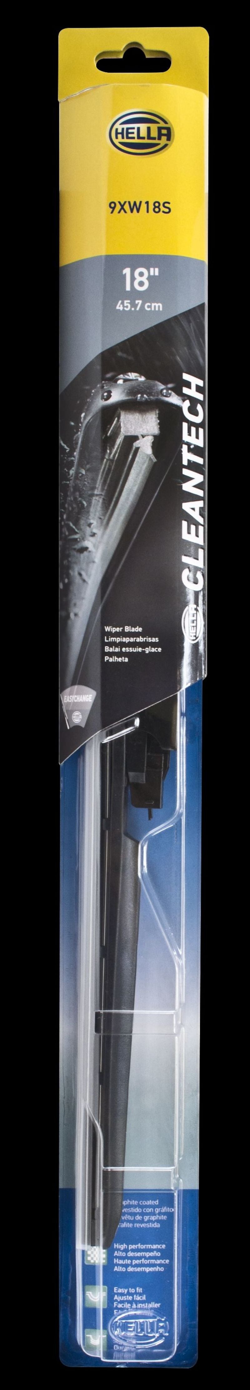 Hella Clean Tech Wiper Blade 18in - Single LA358054181