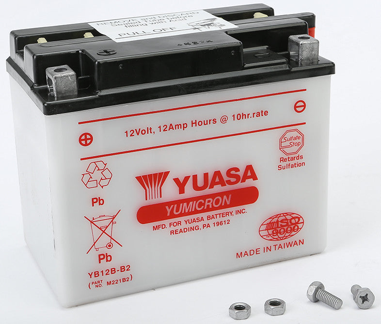YUASA Battery Yb12b-B2 Conventional YUAM221B2