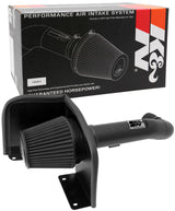 K&N 09-13 Chevy Silverado 1500/Avalanche/Suburban / 09-13 GMC Yukon Black Perf Intake Kit 71-3070