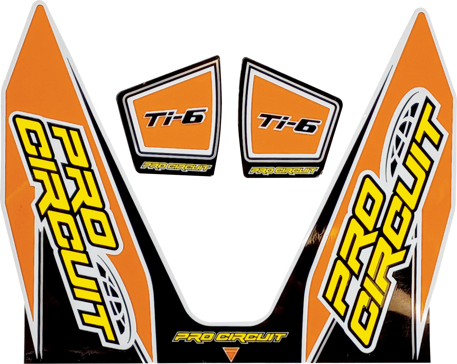 PRO CIRCUIT Ti-6 Decal - Orange DC22TI6-ORANGE