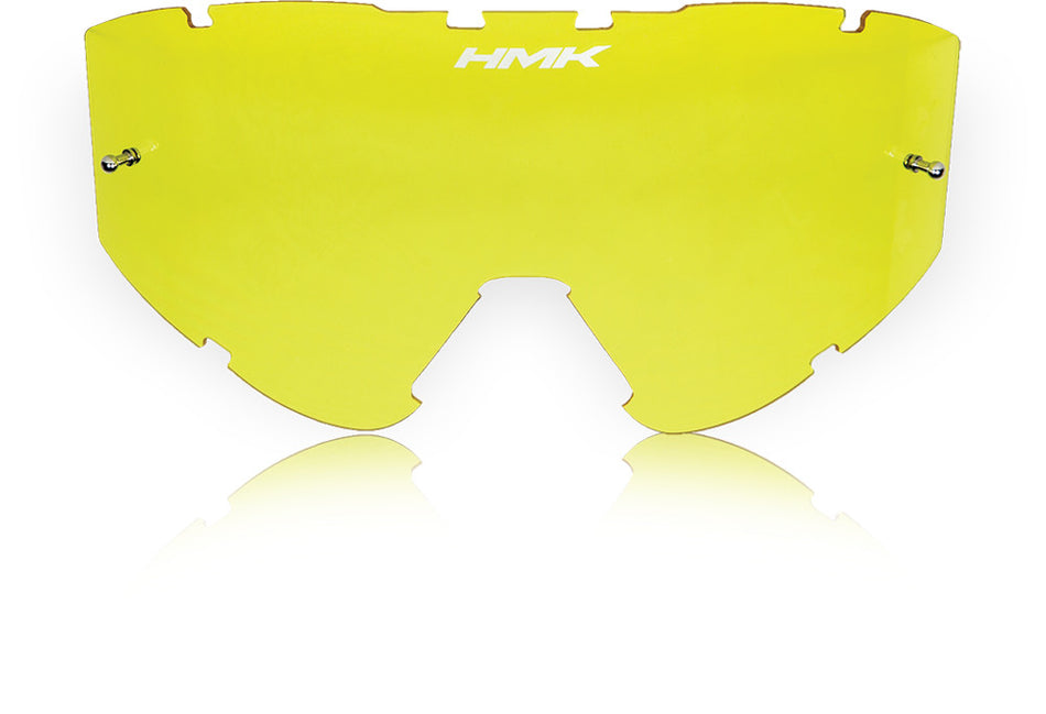 HMK Vapor Goggle Lens Yellow W/Tear-Off Pins HM5LENSVYM