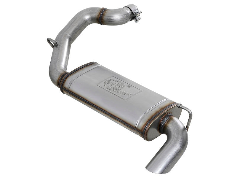 aFe MACH Force-Xp Hi-Tuck 3in 409 SS 18-20 Jeep Wrangler JL 2.0/3.6 Axle-Back Exhaust 49-48080