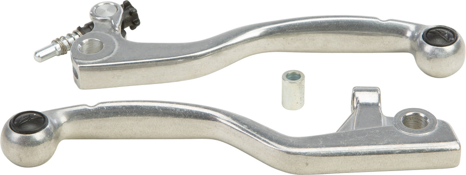 FLY RACING Pro Shorty Lever Set Polished 163-004-FLY