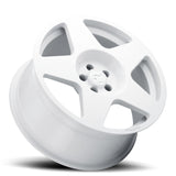 fifteen52 Tarmac 18x8.5 5x112 45mm ET 66.56mm Center Bore Rally White Wheel TARRW-88551+45