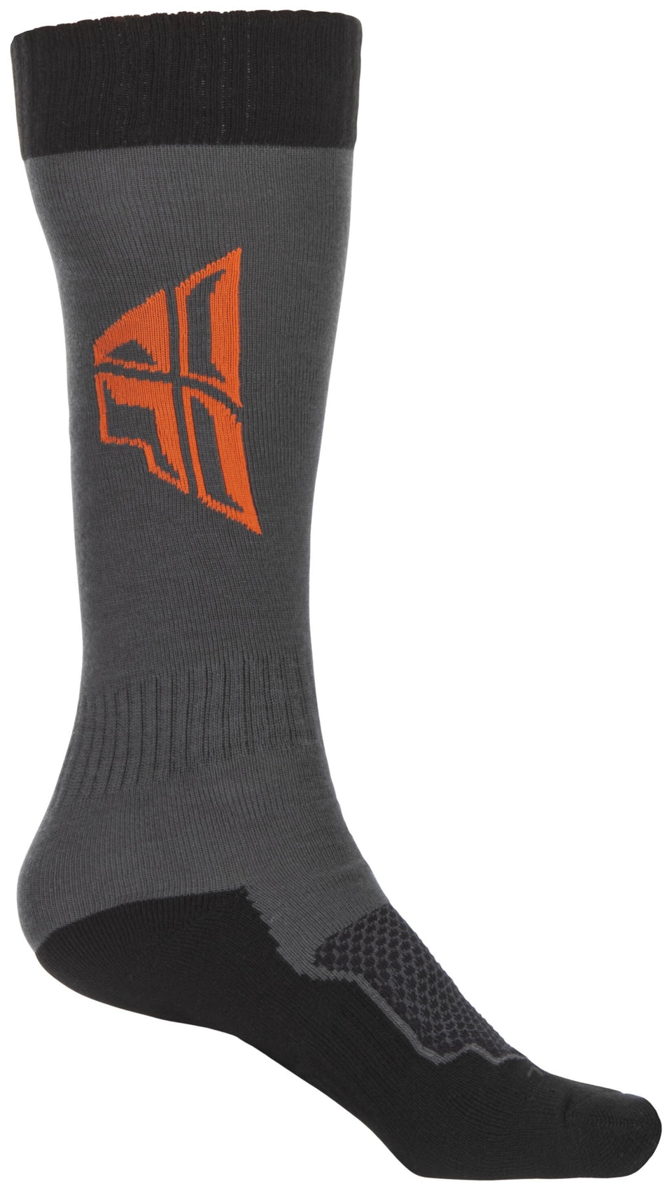FLY RACING Mx Sock Thick Grey/Black/Orange Sm/Md 350-0516S