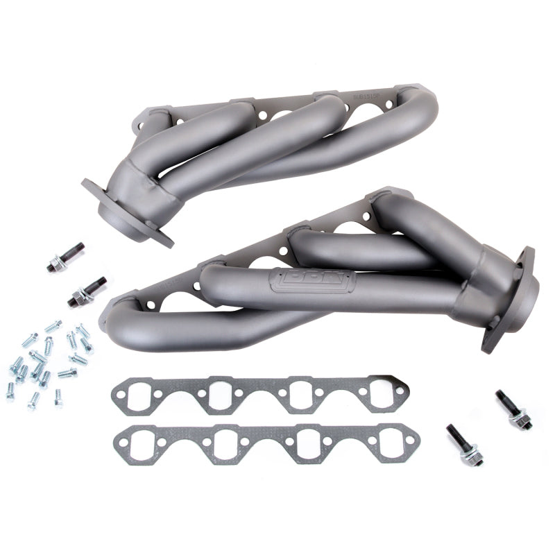 BBK 79-93 Mustang 5.0 Shorty Unequal Length Exhaust Headers - 1-5/8 Titanium Ceramic 1515