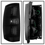 Xtune Mc Yukon/Yukon Denali 07-14 LED Tail Lights Black Smoked ALT-JH-CSUB07-LED-G2-BSM 9033926