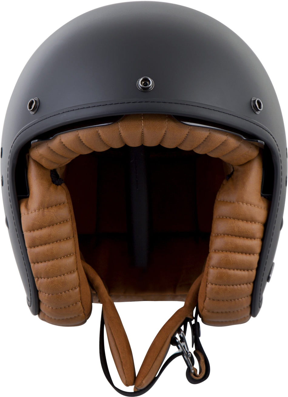 SCORPION EXO Bellfast Open-Face Helmet Matte Black Xs BEL-0102
