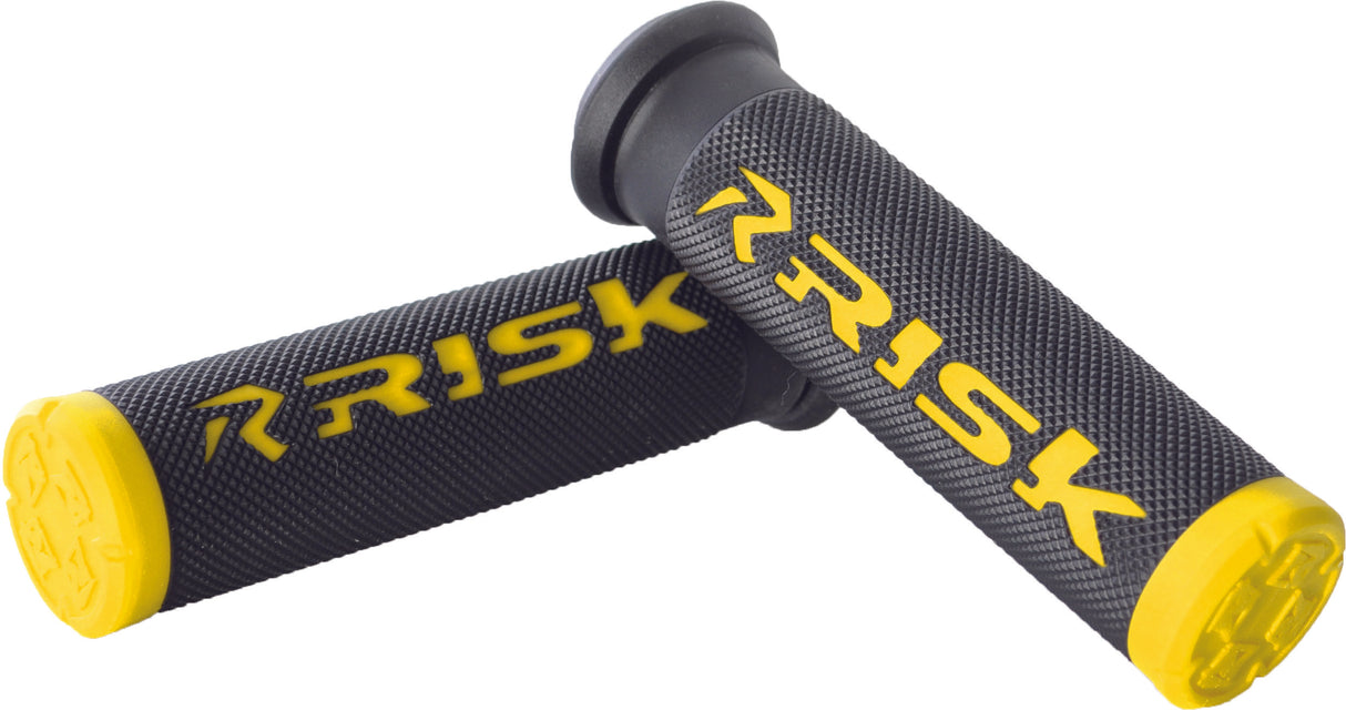 RISK RACING Fusion 2.0 Atv Grips Yellow 293