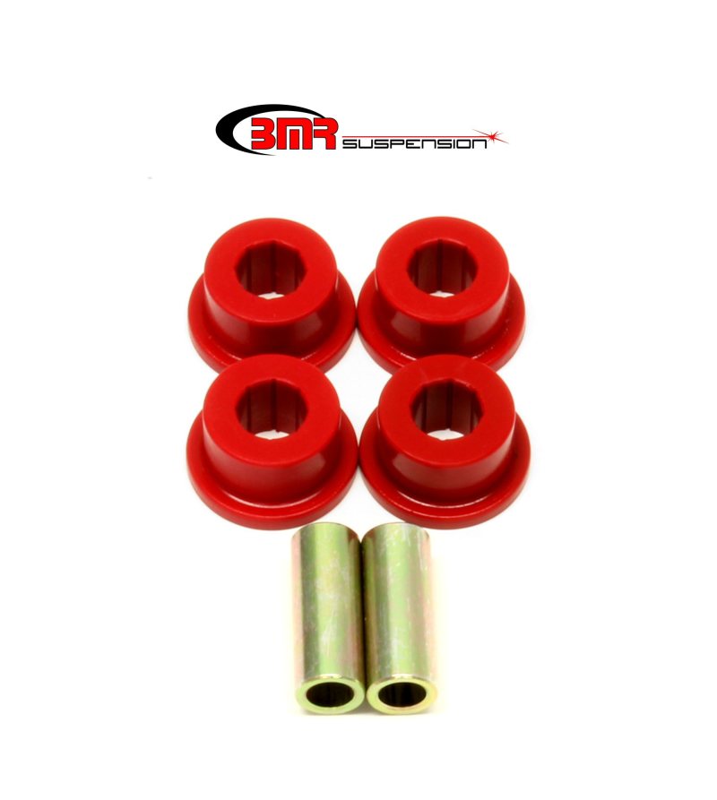 BMR 10-15 5th Gen Camaro Rear Outer Trailing Arm Bushing Kit - Red BK006