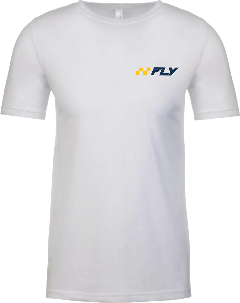 FLY RACING Fly Victory Tee White 2x 354-03272X
