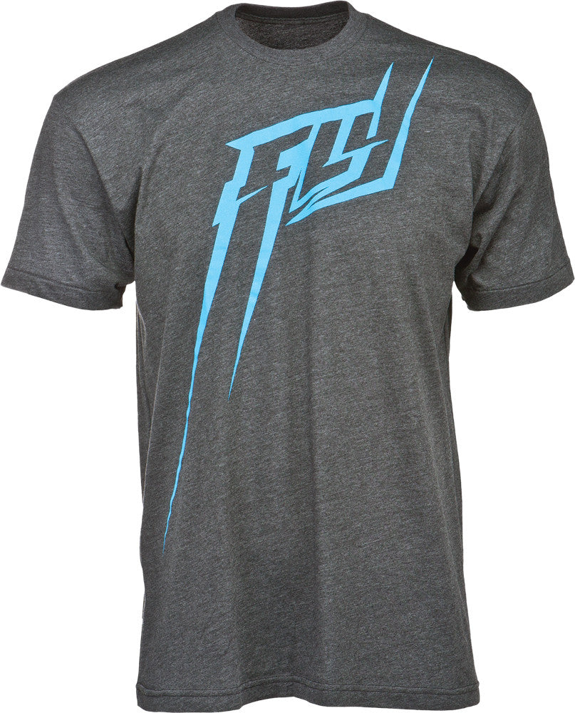FLY RACING F-L-Y-Ght Tee Grey/Teal M 352-0326M