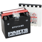 Parts Unlimited Agm Battery - Rtx12-Bs .60 L Ctx12-Bs