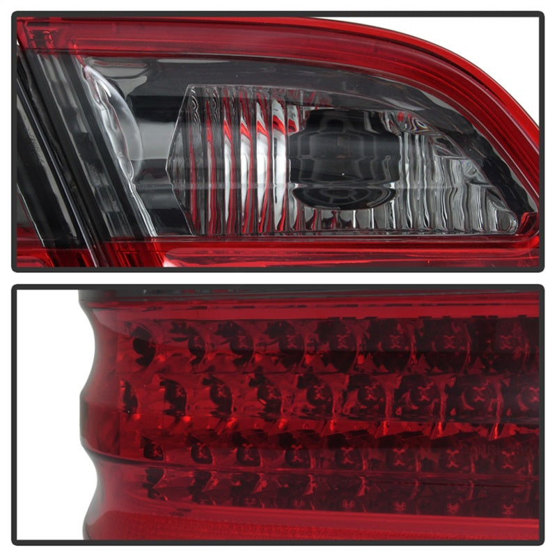 Xtune Mercedes Benz W210 E-Class 96-02 LED Tail Lights Red Smoke ALT-CL-MBW210-LED-RSM 5020659