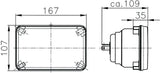 Hella Module 164 x 103mm H4 12V ECE Universal Lamp LA003177001