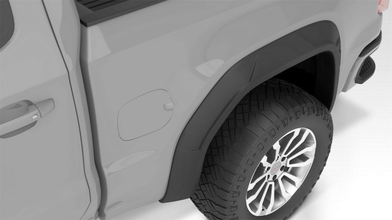 Bushwacker 19-22 GMC Sierra 1500 DRT Style Flares 4pc - Black 40946-02