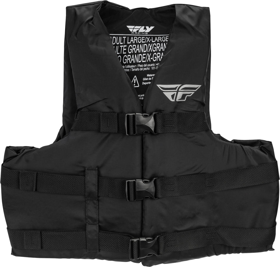 FLY RACING Nylon Vest Black 2x 112224-700-080-20