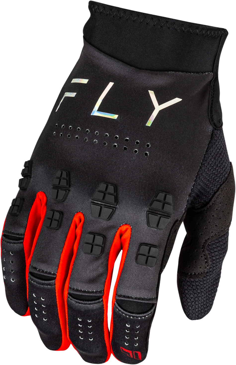 FLY RACING Evolution Dst Gloves Black/Red Lg 377-110L