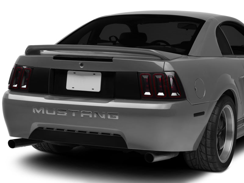 Raxiom 99-04 Ford Mustang Excluding 99-01 Cobra Icon LED Tail Lights- Black Housing (Smoked Lens) 100807