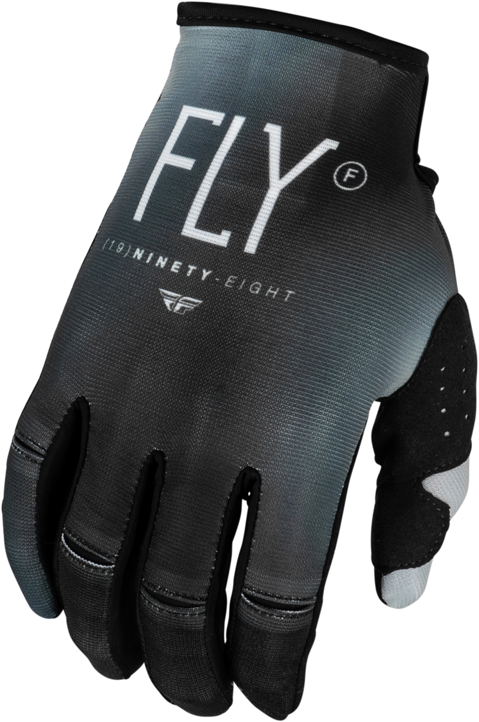 FLY RACING Youth Kinetic Prodigy Gloves Black/Light Grey Yl 377-515YL
