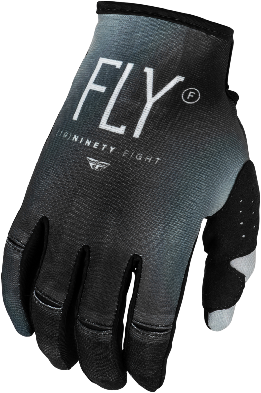 FLY RACING Youth Kinetic Prodigy Gloves Black/Light Grey Ys 377-515YS