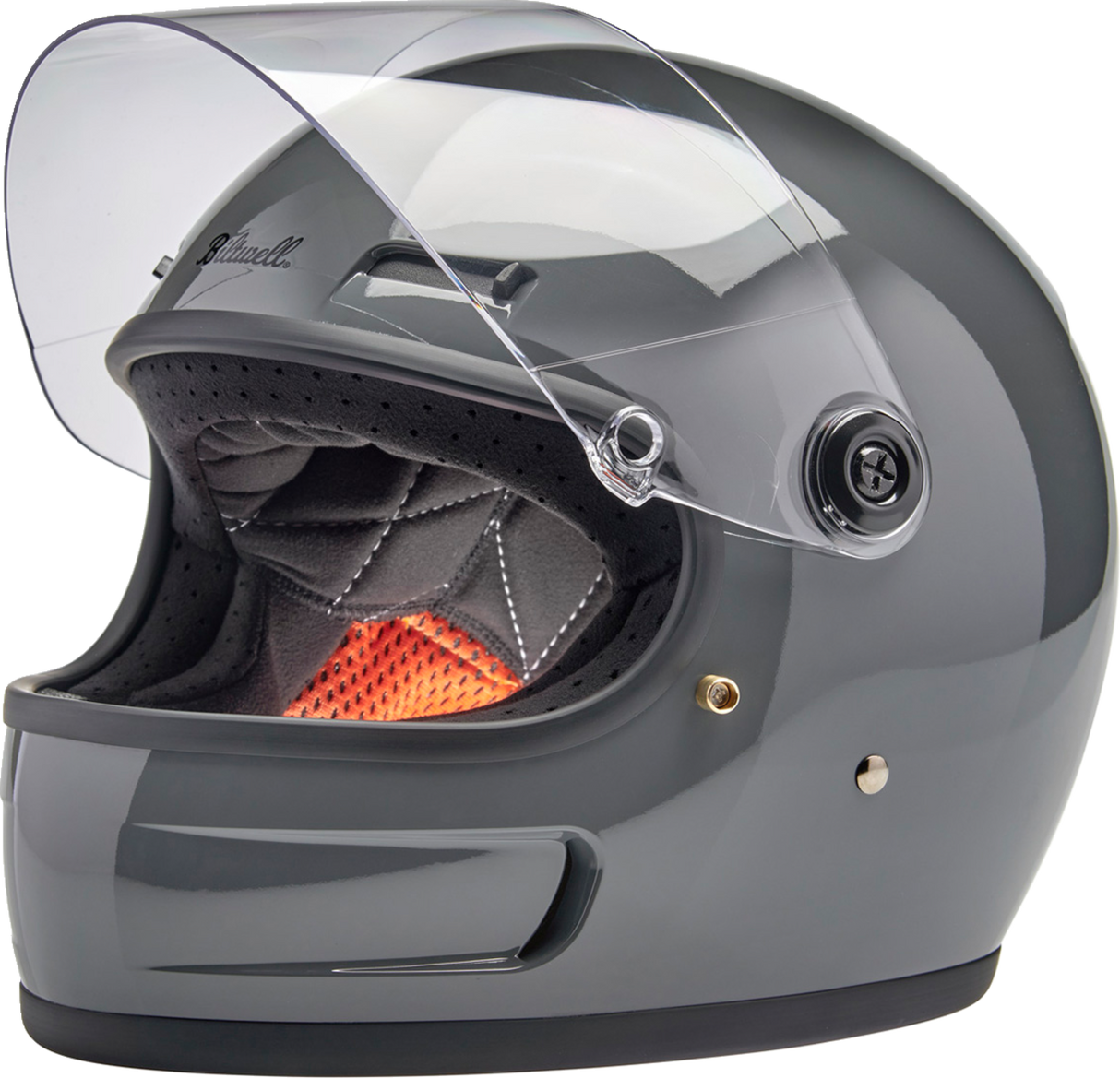 BILTWELL Gringo SV Helmet - Gloss Storm Gray - XS 1006-109-501