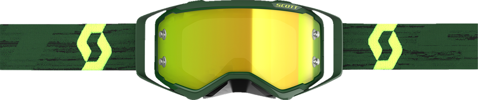 SCOTT Prospect Goggles - Green/Hi-VizYellow - Yellow Chrome Works 272821-1412289
