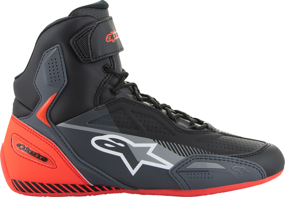 ALPINESTARS Faster-3 Shoes - Black/Gray/Red - US 9.5 2510219-1130-9.5