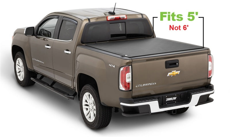 Tonno Pro 15-19 Chevy Colorado 5ft Fleetside Lo-Roll Tonneau Cover LR-1085