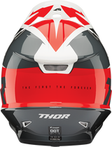 THOR Sector Helmet - Fader - Red/Black - XS 0110-6789