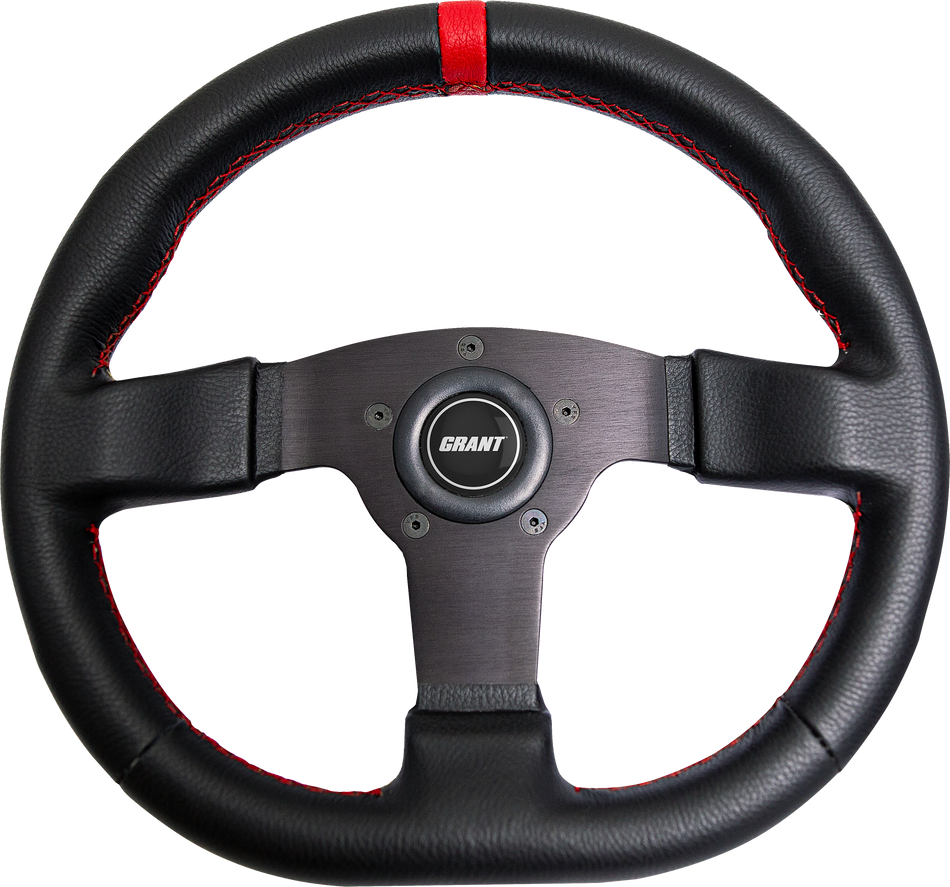 GRANT R&p Steering Wheel Black/Red 603