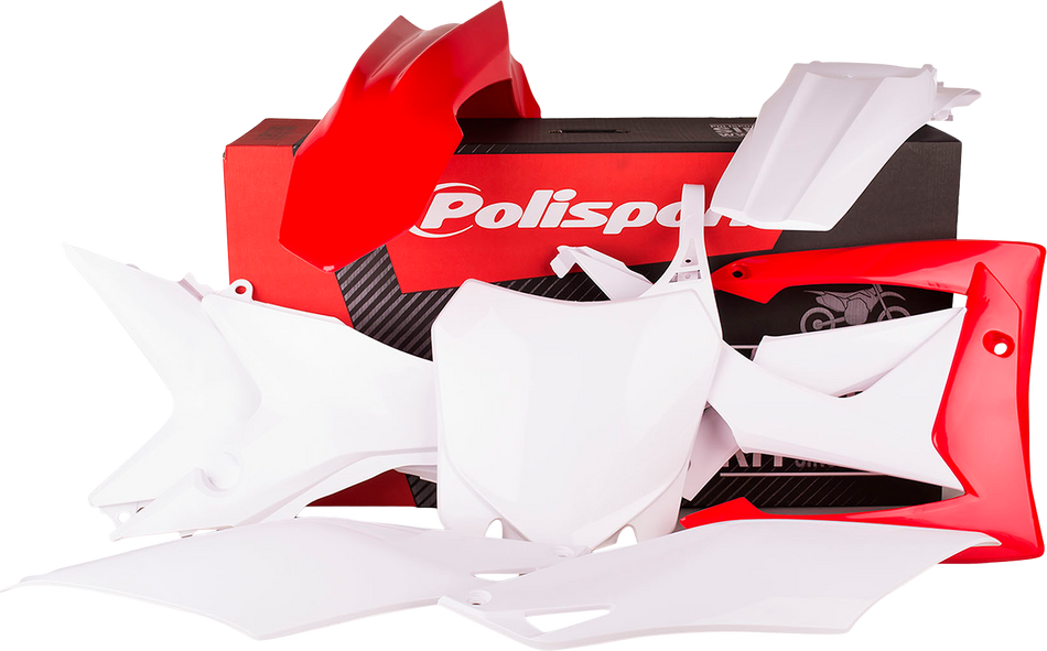 POLISPORT Body Kit - Complete - OEM Red/White - CRF 250R/450R 90536