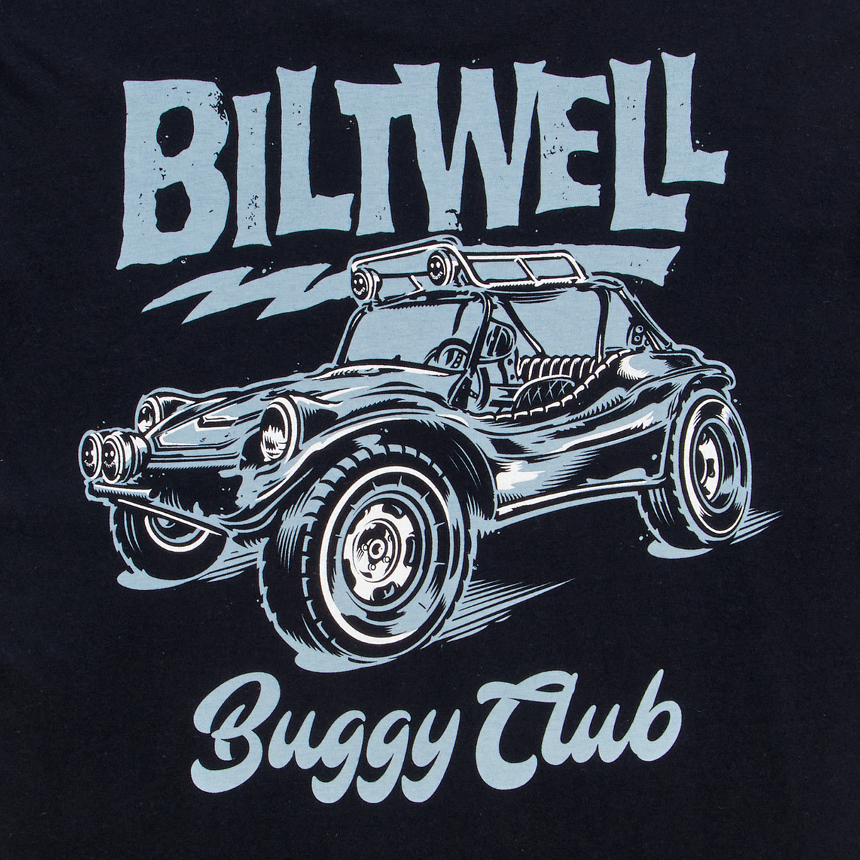 BILTWELL Buggy T-Shirt - Black - XL 8101-071-005