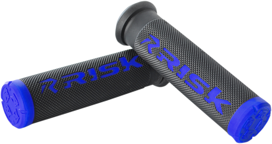 RISK RACING Grips - Fusion 2.0 - ATV - Blue 290