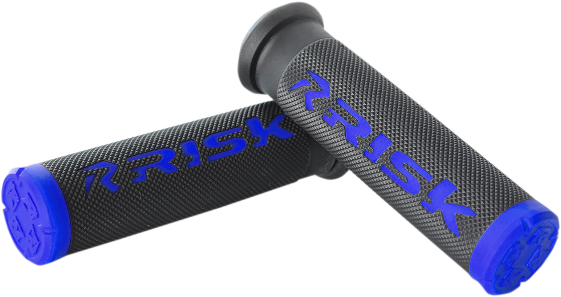 RISK RACING Grips - Fusion 2.0 - ATV - Blue 290