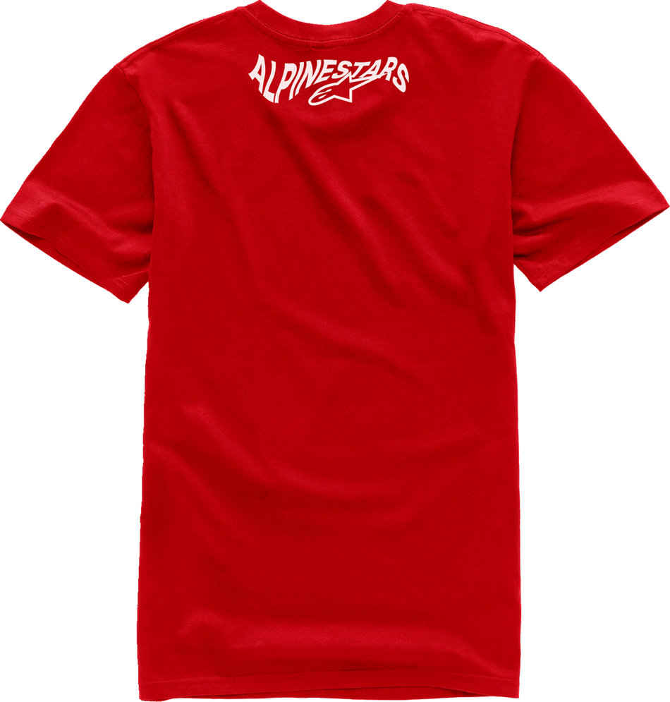 Camiseta ALPINESTARS Mantra Faded - Roja - Mediana 1232-72222-30-M 