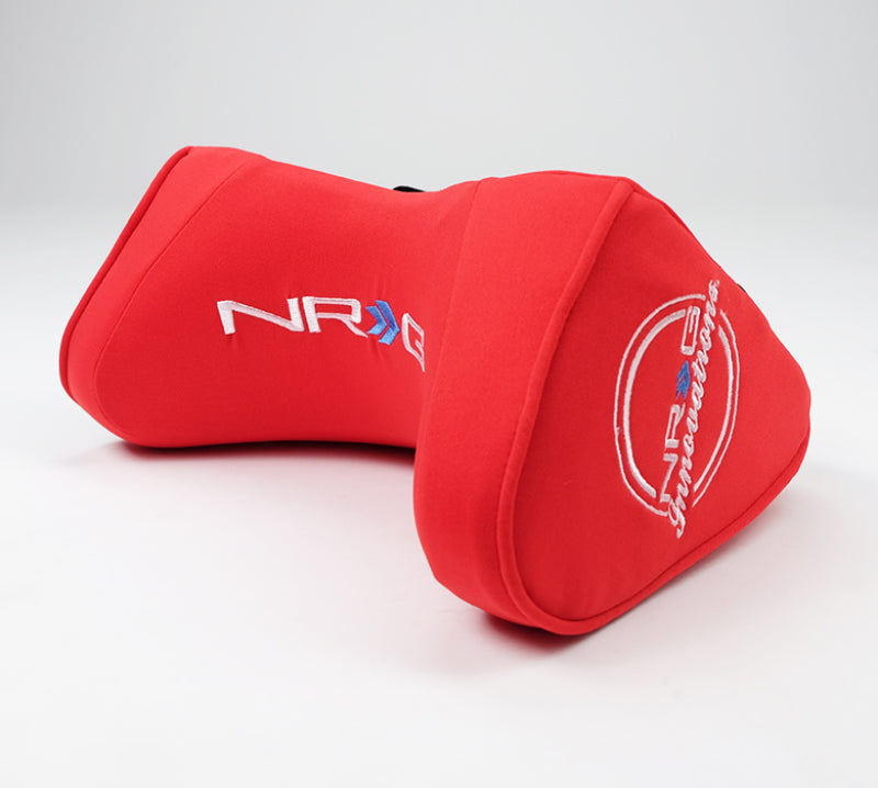 NRG Memory Foam Neck Pillow For Any Seats- Red SA-001RD