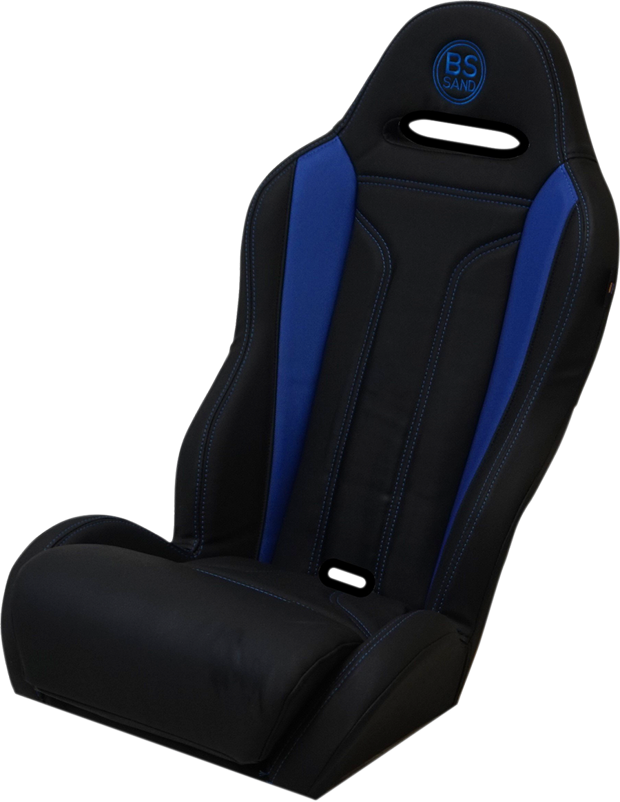 BS SAND Performance Seat - Double T - Black/Blue PEBUBLDTR