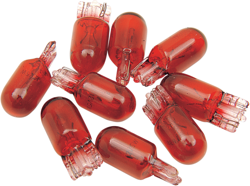 DRAG SPECIALTIES Red Marker Light Bulbs AD-0913R