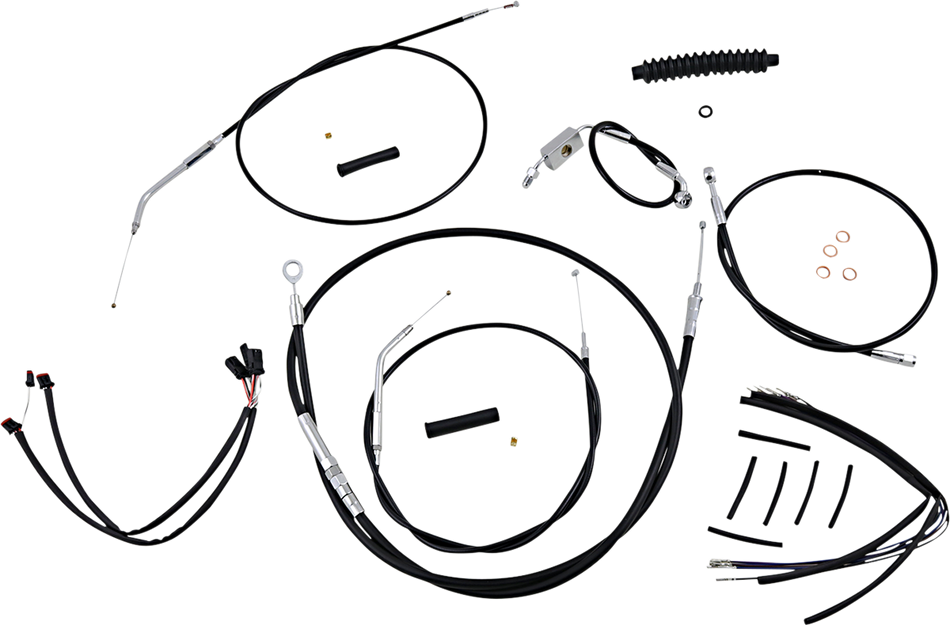 MAGNUM Control Cable Kit - XR - Black/Chrome 489673