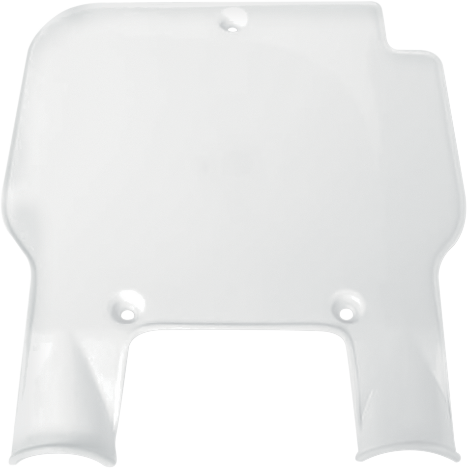 UFO Front Number Plate - White KA02720047