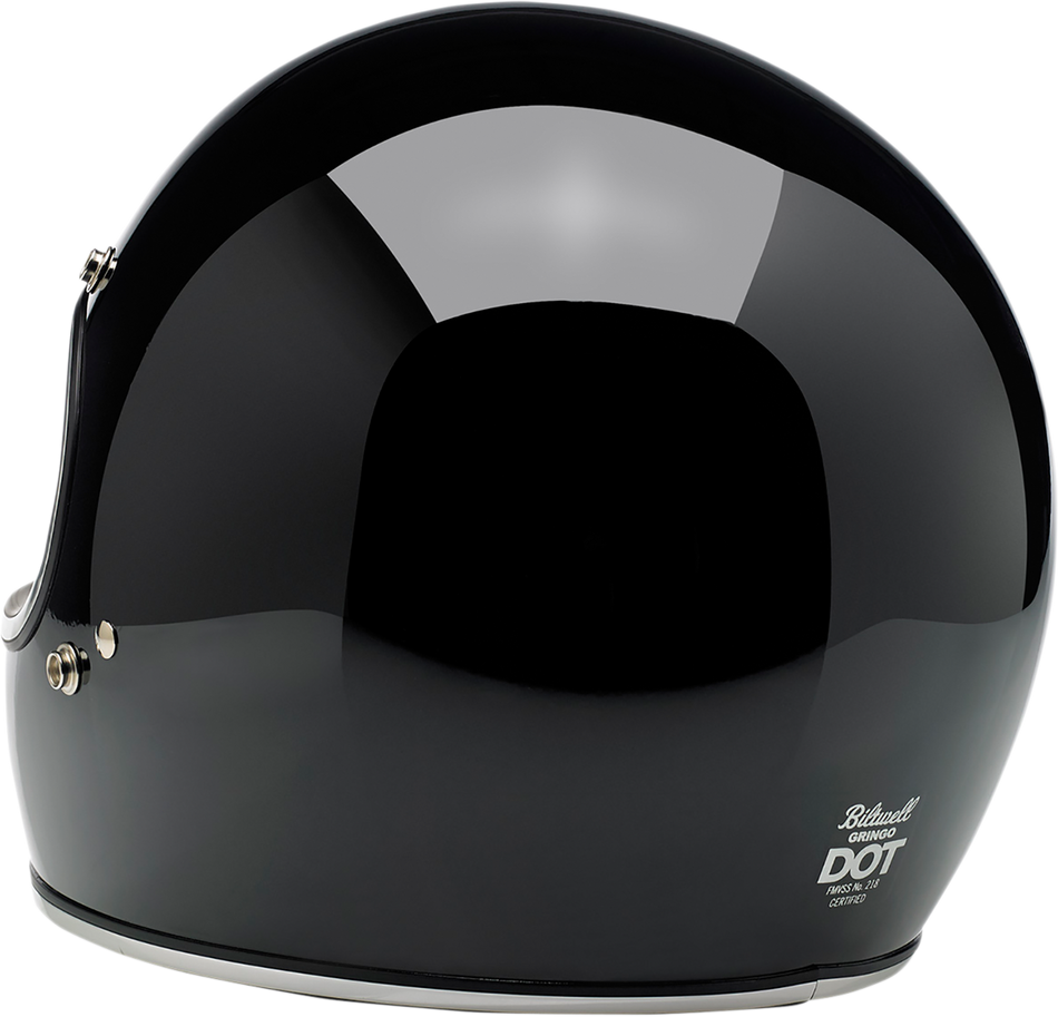 BILTWELL Gringo Helmet - Gloss Black - Medium 1002-101-103