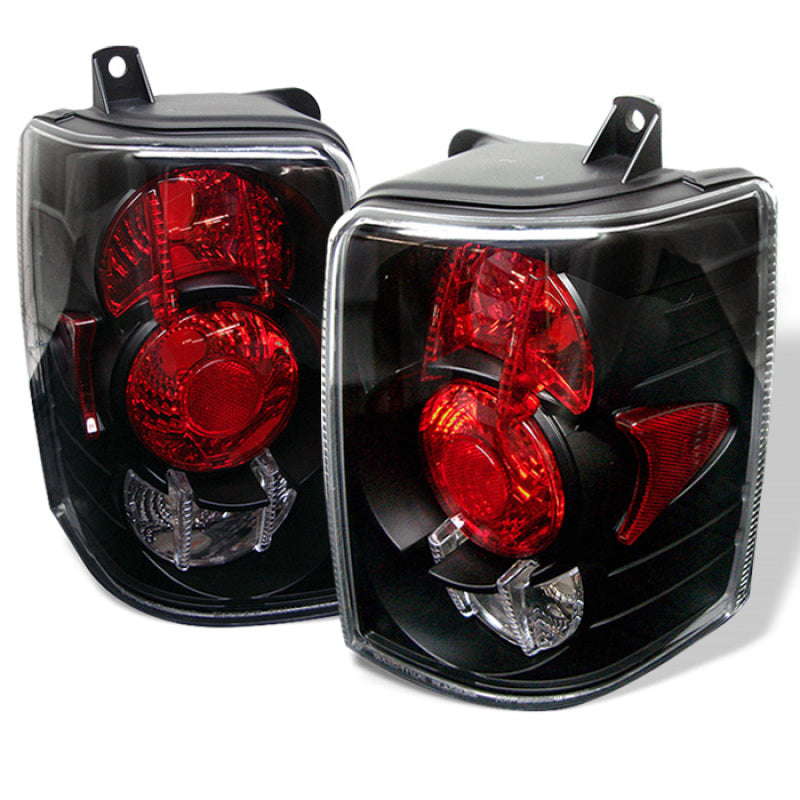 Spyder Jeep Grand Cherokee 93-98 Euro Style Tail Lights Black ALT-YD-JGC93-BK 5005588