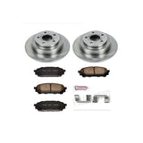 Power Stop 05-06 Saab 9-2X Rear Autospecialty Brake Kit KOE447