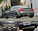 HKS 08 Infiniti G37 Coupe Dual Hi-Power Titanium Tip Catback Exhaust 32009-BN003